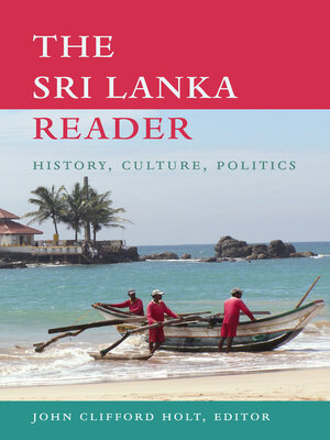 cover image of The Sri Lanka Reader